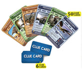 Skillmatics Deadly Dinosaurs - Guess In 10 (Ages 8-99) | Card Game of Smart Questions | General Knowledge for Families | Gifts for Girls and Boys